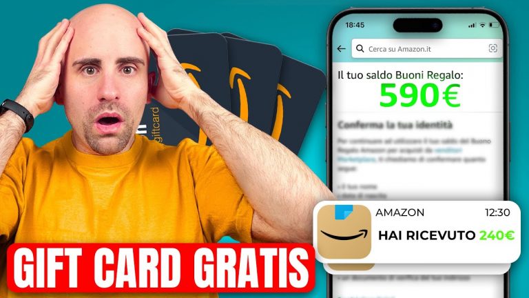 Come ho avuto GIFT CARD AMAZON GRATIS ecco un trucco per averle! BUONI AMAZON ILLIMITATI