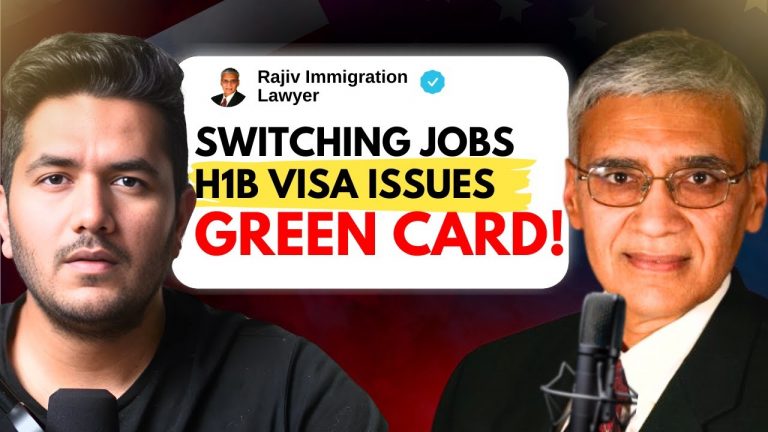 H1B Visa Transfer Issues For Switching Jobs Explained by USA Immigration Lawyer | OPT | Green Card