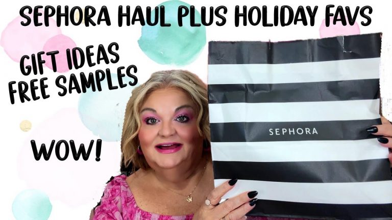 HUGE SEPHORA HAUL INCLUDING HOLIDAY FAVORITES