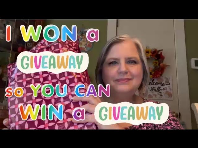 I WON A GIVEAWAY so YOU CAN WIN A GIVEAWAY! @EphanyasisOwleyes