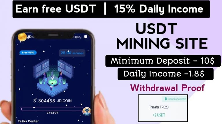 JD Coin Mining Website Start JD Coin Mining and Get Free Airdrop 2024 Best Investment USDT