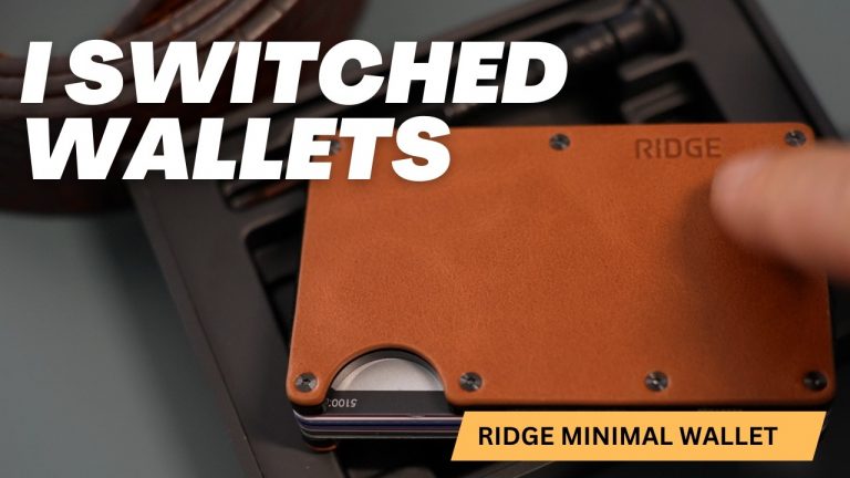 My New Minimalist Ridge Wallet – First Impressions