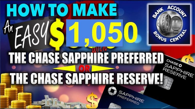 Record $1,050 Bonus For Chase Sapphire Preferred! Is Chase trying to kill Chase Sapphire Reserve?