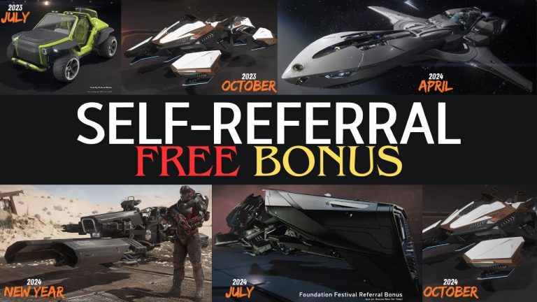 Star Citizen FREE Rewards Guide | How to get Referral Bonus Everytime