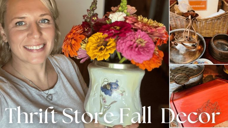 Thrift Store Home Decor| Fall Inspiration