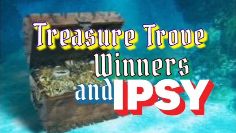 Treasure Trove Giveaway Winners and IPSY