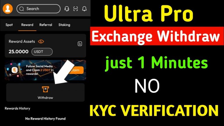 ultra pro exchange Withdraw. ultra pro kyc verification and task complete.#ultraproexchange