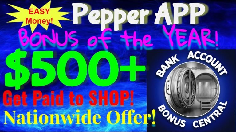 $500+ cash back with the Pepper APP! Bonus of the YEAR! Multiple revenue streams!