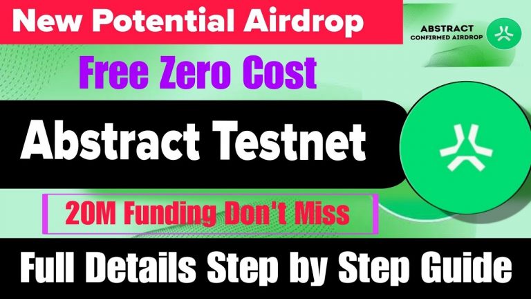 Abstract Testnet Airdrop | Claim Early Role | New Testnet Airdrop Today | Abstract Chain Airdrop