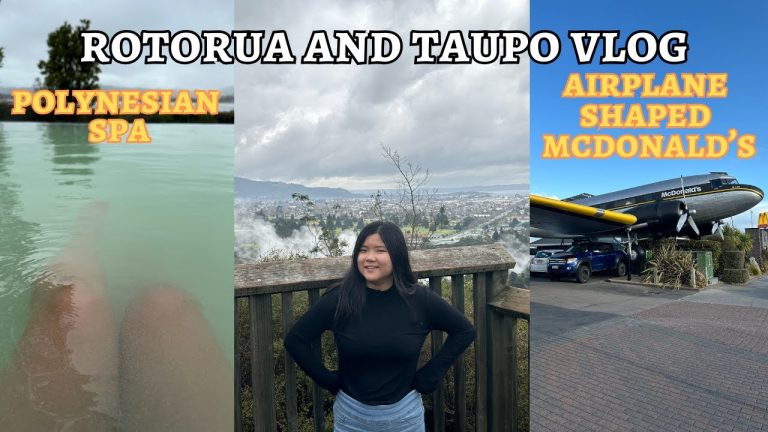 Auckland to Rotorua to Taupo | New Zealand Vlog | Taking the Intercity Bus