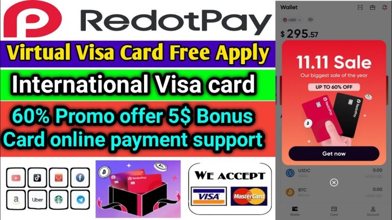 Best Virtual Visa Card – Limited- Time Offer 5$ Claim your Bonus {Redotpay} Card Bangla 2025!