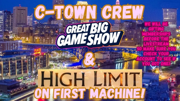 “C-Town Crew” Gameshow & High Limit Betting! @JACKClevelandCasino #slots #casino #gambling