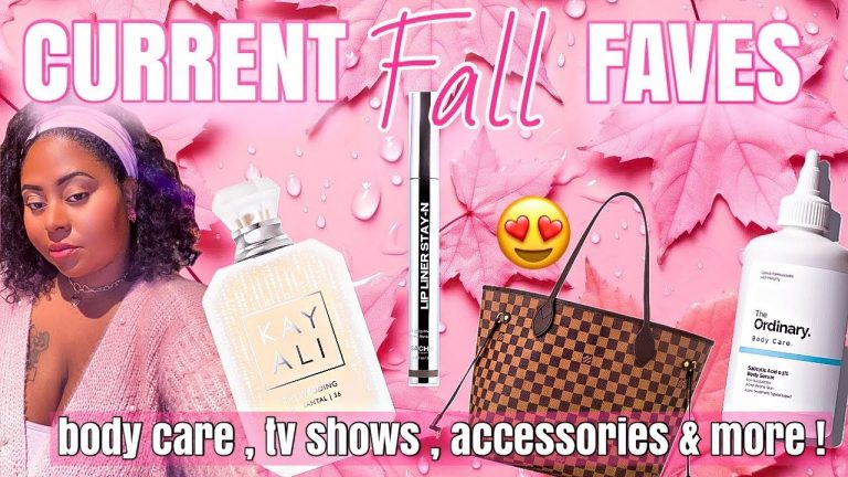 CURRENT FAVORITES! | MAKEUP , FRAGRANCES,BODY CARE , TV SHOWS , ACCESSORIES