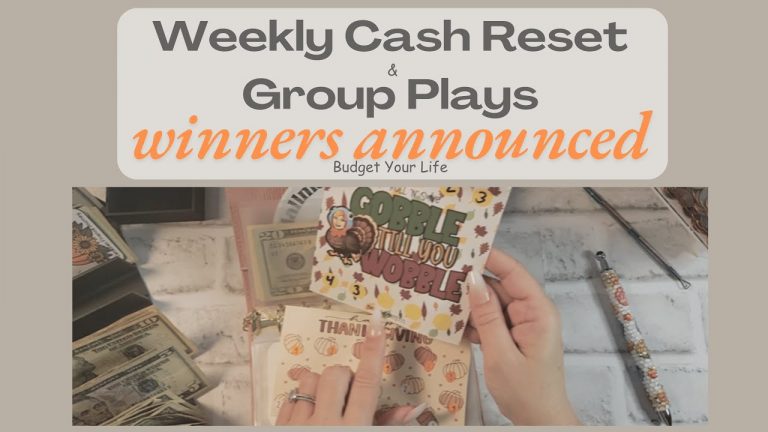 Cash Stuffing $656 | Cash Envelope System | Group Play and Rollover