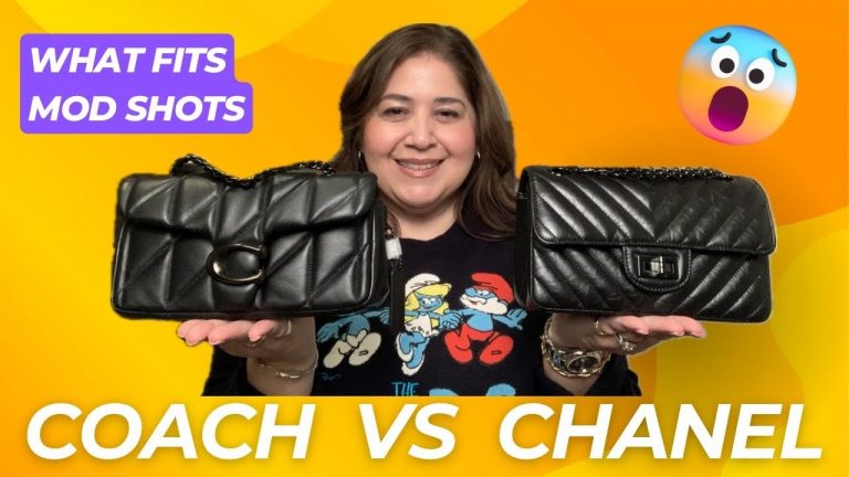 Coach Tabby 20 vs Chanel Mini Reissue | Battle of the So Black minis | WFIMB | Mod shots | Camochica