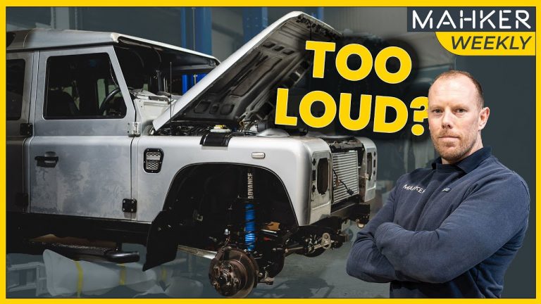 Customer says his Defender is TOO LOUD? No Problem! || Mahker Weekly