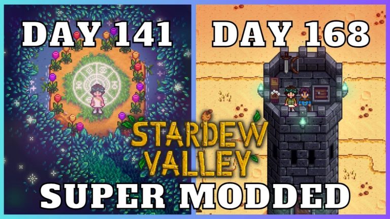 Days 141 – 168 || Super Modded Stardew Valley