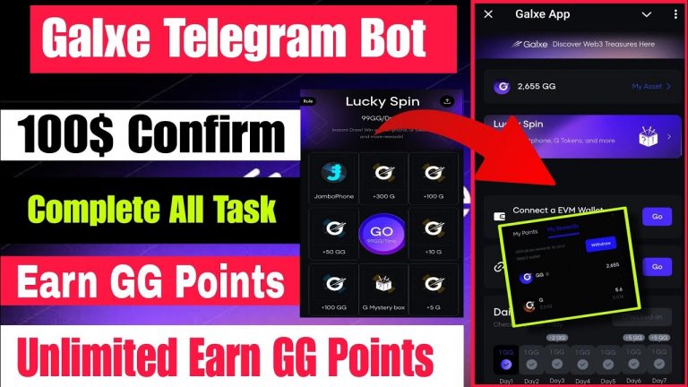 Gaxle Telegram Mini App | Earn Unlimited GG Points | New Crypto Airdrop | New Telegram Bot Airdrop