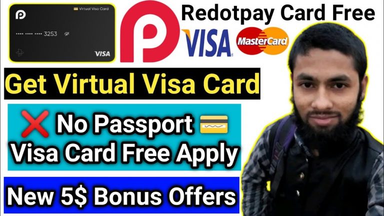 Get Redotpay Visa card + 5 Usd Free – Limited Time 60% offer, Claim 5$ Bonus 2025!