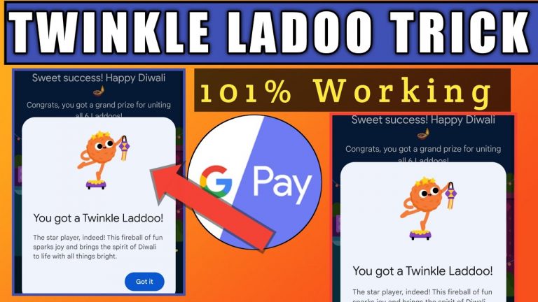 How To Get Twinkle Ladoo | Special Trick | How to Collect Rare ladoo | Gpay Laddoo Offer 2024