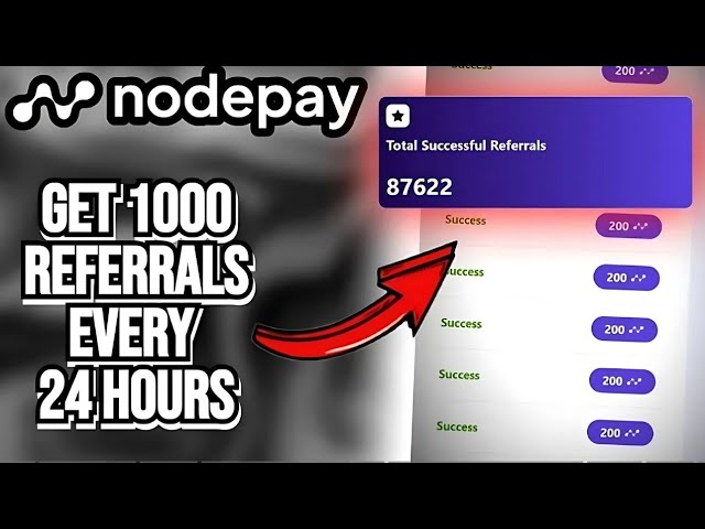 How to get UNLIMITED Referrals & points on NodePay – Step by step Guide