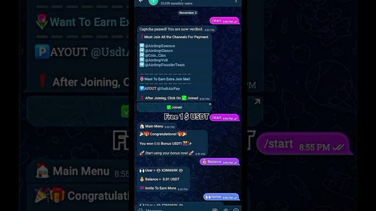 Instant payment Telegram BOT 2024 #earncrypto #2024shorts #telegram #bot