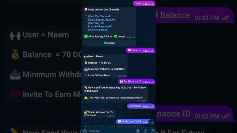 Instant payment Telegram BOT 2024 #telegram #2024shorts #telegrambot