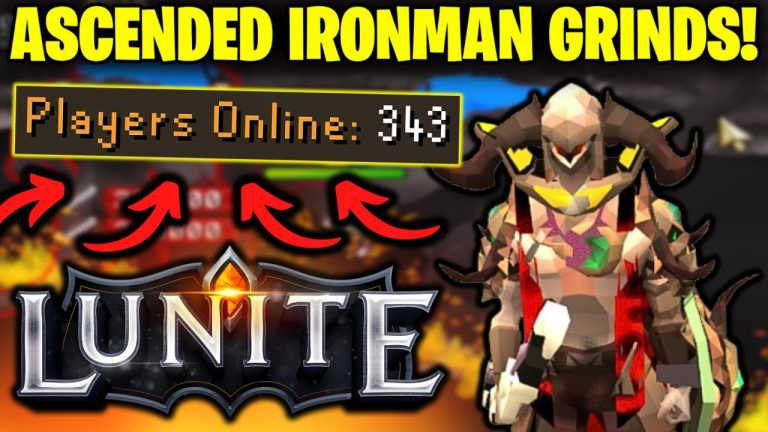 Join the FASTEST Growing Custom RSPS Ironman Competition TODAY! 350+ PLAYERS ONLINE – LUNITE RSPS