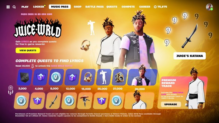 *NEW* FORTNITE UPDATE 32.10! (JUICE WRLD)