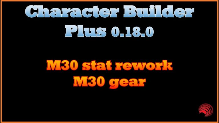 Neverwinter: Character Builder Plus 0.18.0! Mod30 early updates