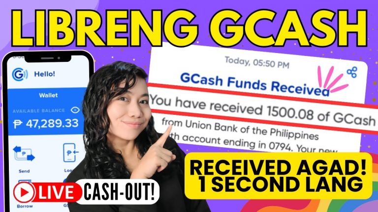 P1,500 NATANGGAP SA GCASH: 1 SEC LANG! LIVE WITHDRAWAL & REAL PROOF GAMIT PHONE | Earning APP 2024