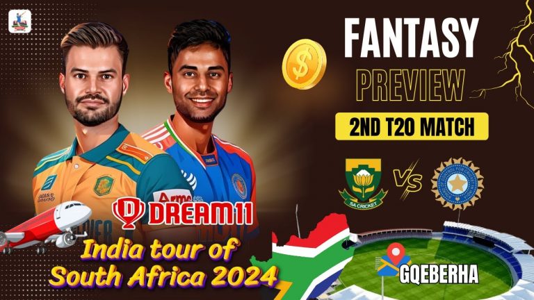 SA vs IND 2nd T2O Match 2024 Fantasy Preview | South Africa vs India | CricStats Analyser