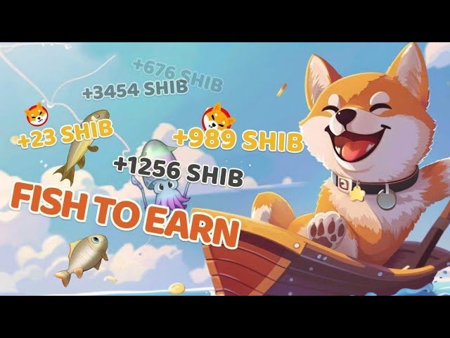 SHIBA FISHING MINI GAME TO EARN || BEST EARNING APP 2024