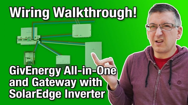 Solar Wiring Walkthrough: GivEnergy All-in-One Battery and Gateway with SolarEdge Inverter