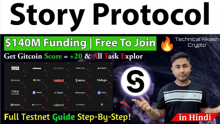 Story Protocol Odyssey Testnet Airdrop Full Guide | How to Complete All dApp Tasks & Get Badges.