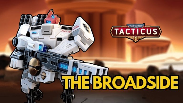 The Broadside Battlesuit! Machine of War Showcase – Warhammer 40,000: Tacticus!