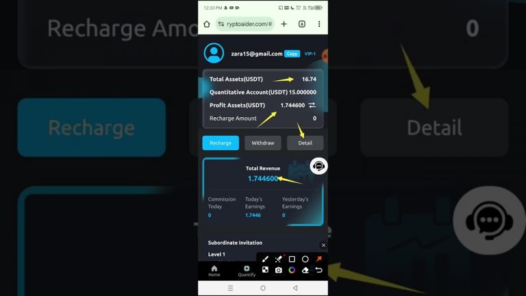 This is an automatic quantitative trading system for cryptocurrency.