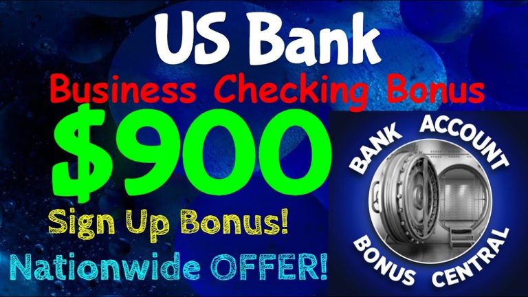 $900 US Bank Business Checking Bonus! #USBank #Bankbonus #easymoney