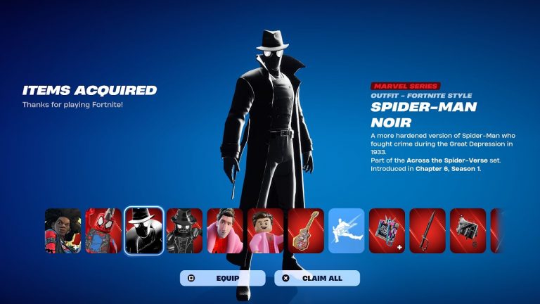 HOW TO GET SPIDER-MAN NOIR SKIN IN FORTNITE!