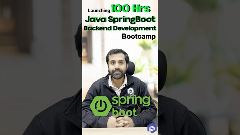 Master Backend Development Skills with Java SpringBoot #shorts