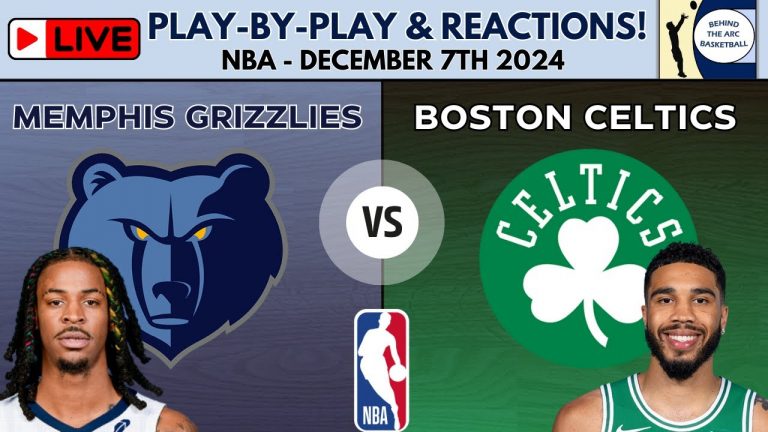 NBA: Memphis Grizzlies vs Boston Celtics (Live Play-By-Play & Reactions)