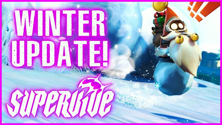 SUPERVIVE Winter Event is here! New Powers, Quests, Cosmetics & More – Patch Changes Summary