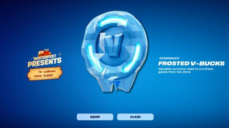 Secret FREE PRESENTS in Fortnite WINTERFEST!