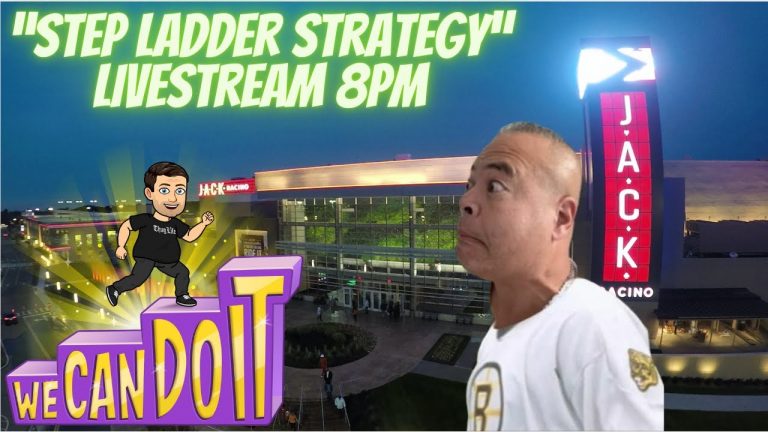 “Step Ladder Strategy” Livestream! #shorts #shortsfeed #casino #gambling #slots #livestream