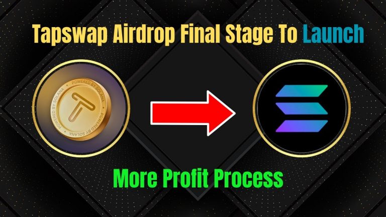 Tapswap Token Airdrop Final Stage To Launch | Airdrop Criteria & More Profit Process Is Here |