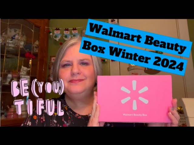 WALMART BEAUTY BOX WINTER 2024 | 4 FULL SIZE PRODUCTS