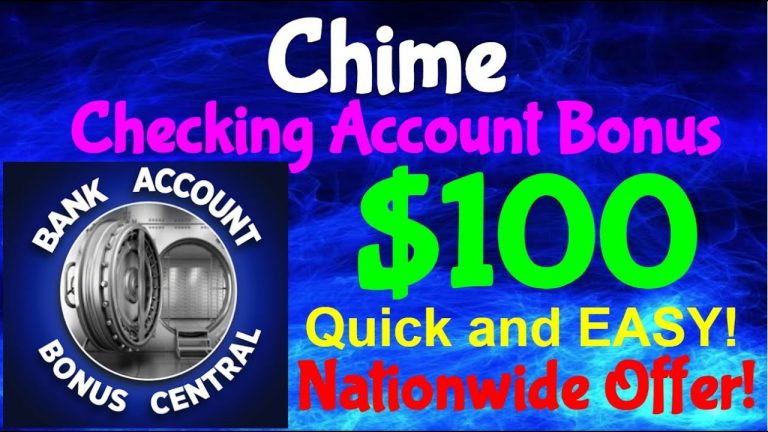 Chime $100 Checking Account Bonus Easiest and Fastest Bonus of 2025!