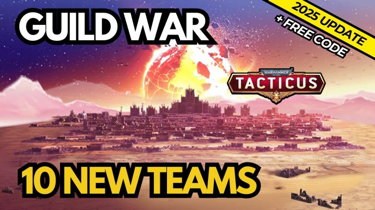 Guild War – 10 New Offense Teams for 2025! 17k Subscriber Free Code too!