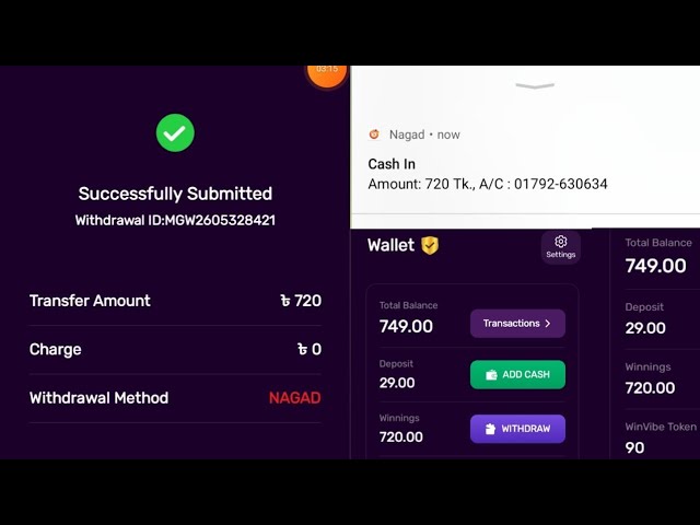 How to Withdraw Winvibe Lodu Game// Best free Income app//