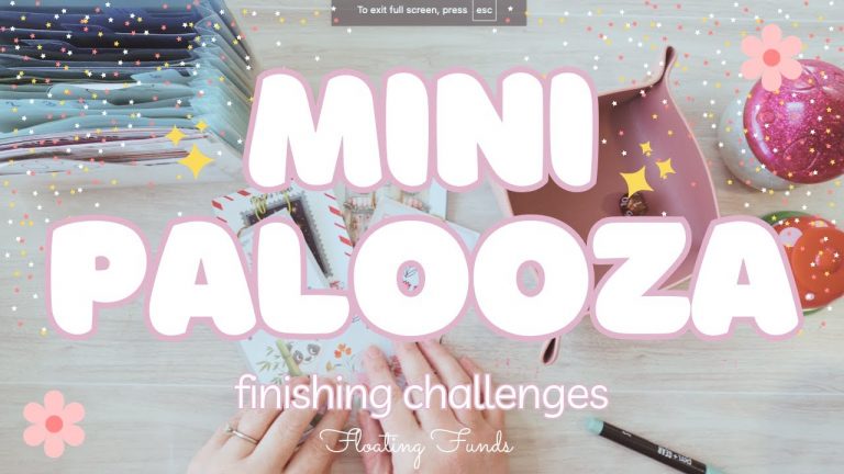 Mini Palooza! | Single Income | Finish Challenges